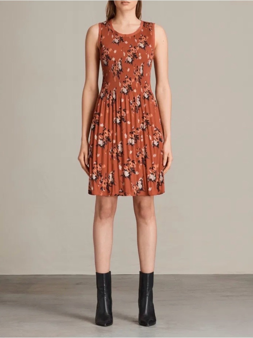 AllSaints Etta Kirsch dress